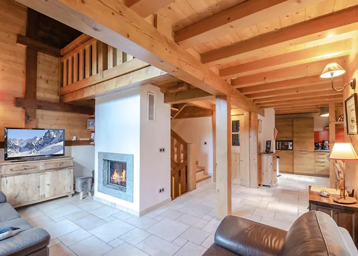 Family With Terrace And Garden In * Chamonix